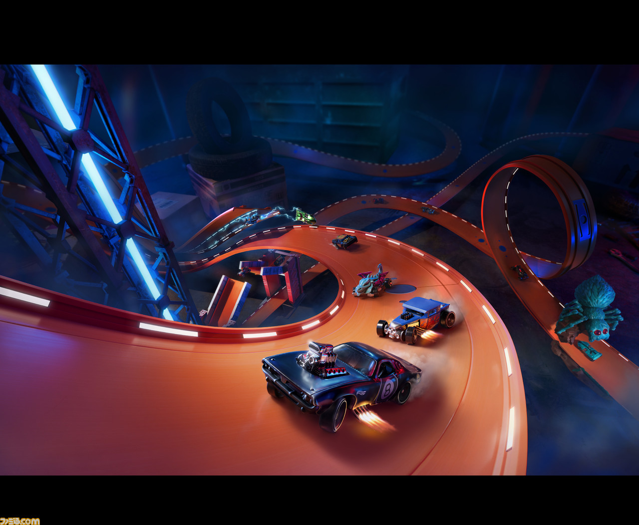 ホットウィール アンリーシュド』が9月30日発売決定。“Hot Wheels”の