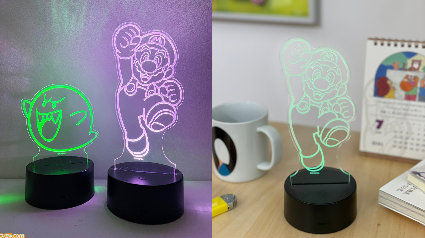 新品 スーパーマリオ 【特典有】ライト 照明  LED MARIO 限定 任天堂