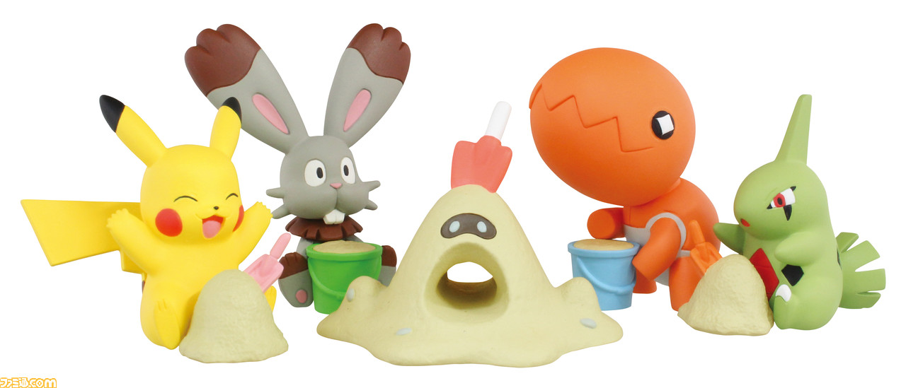 ガチャ てのひらモーメント ポケモン みんなですなあそびマスコット が登場 砂遊び姿がかわいい5種 ゲーム エンタメ最新情報のファミ通 Com