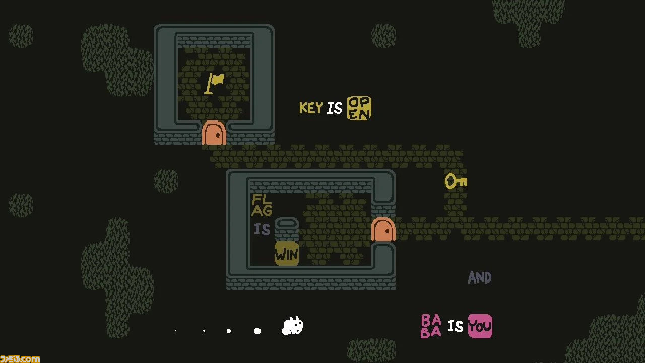 Baba Is You ゲームのルール文を書き換えて解くユニークなパズルゲームにios Android版が登場 ゲーム エンタメ最新情報のファミ通 Com