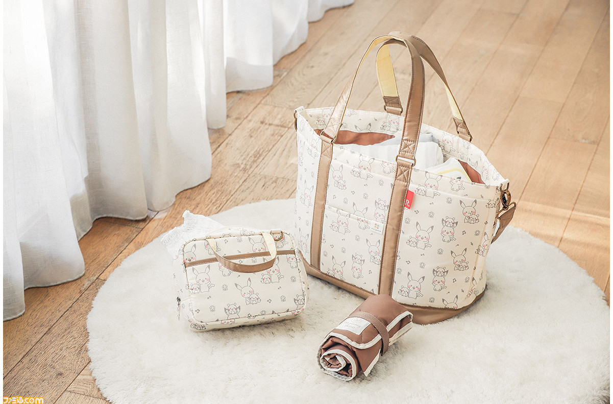 ポケモン』公式ベビーブランド“モンポケ”より初のマザーズバックが登場