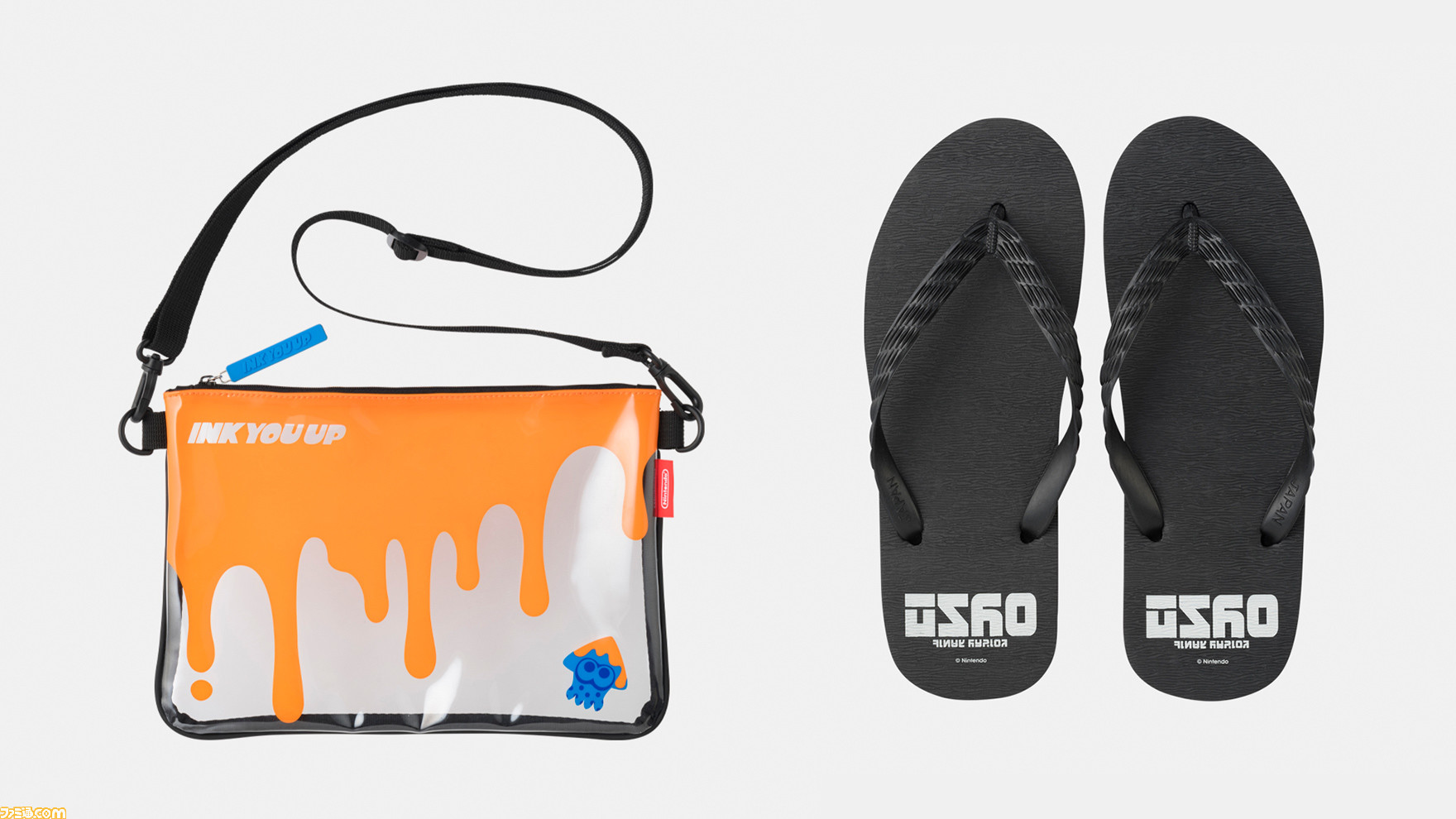 スプラトゥーン Tシャツやサンダル サコッシュなど夏にぴったりなグッズが発売中 色鮮やかなカラーリングが魅力的 ファミ通 Com