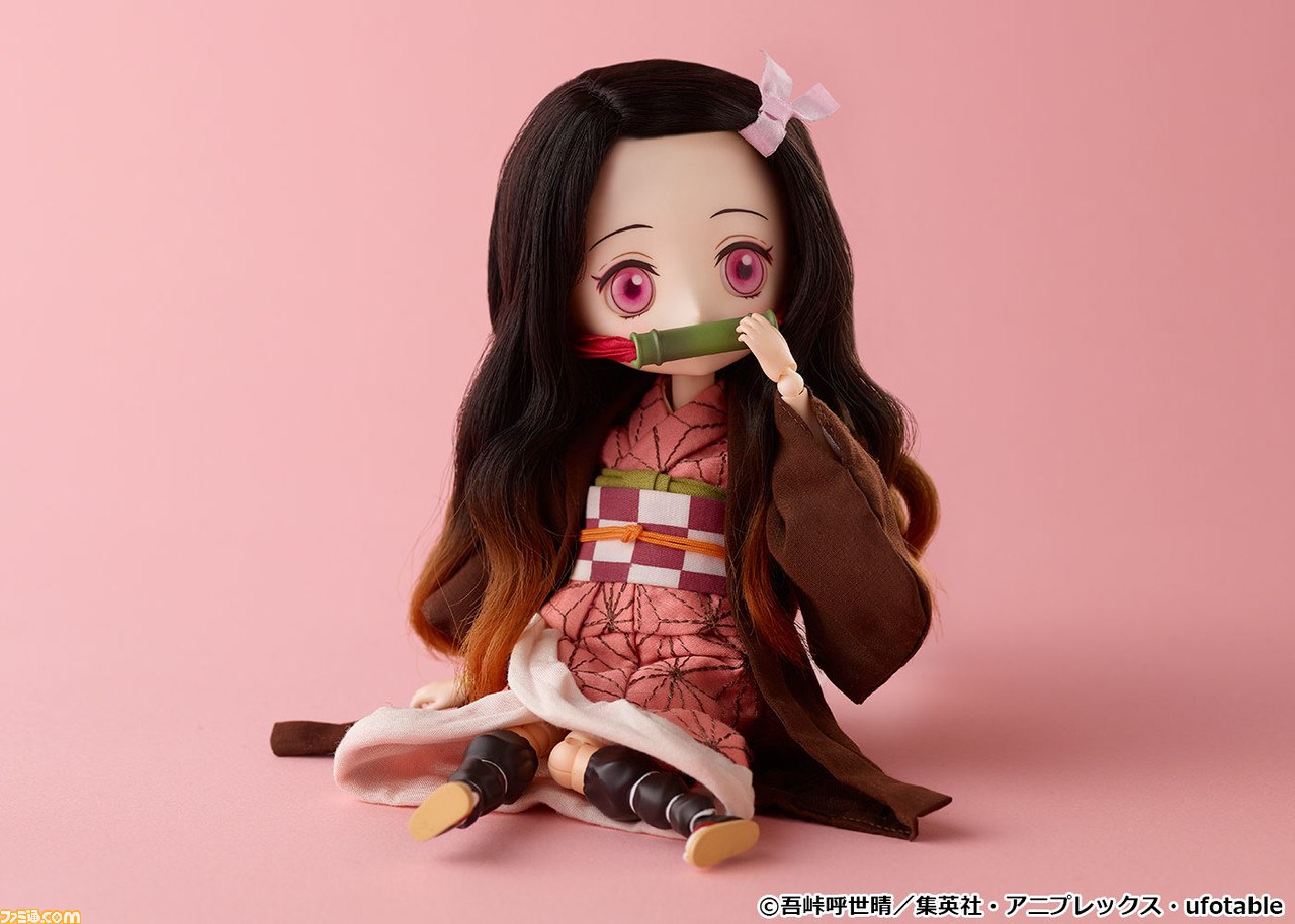 鬼滅の刃』竈門禰豆子の可動式ドールが登場。特徴的な髪の毛や
