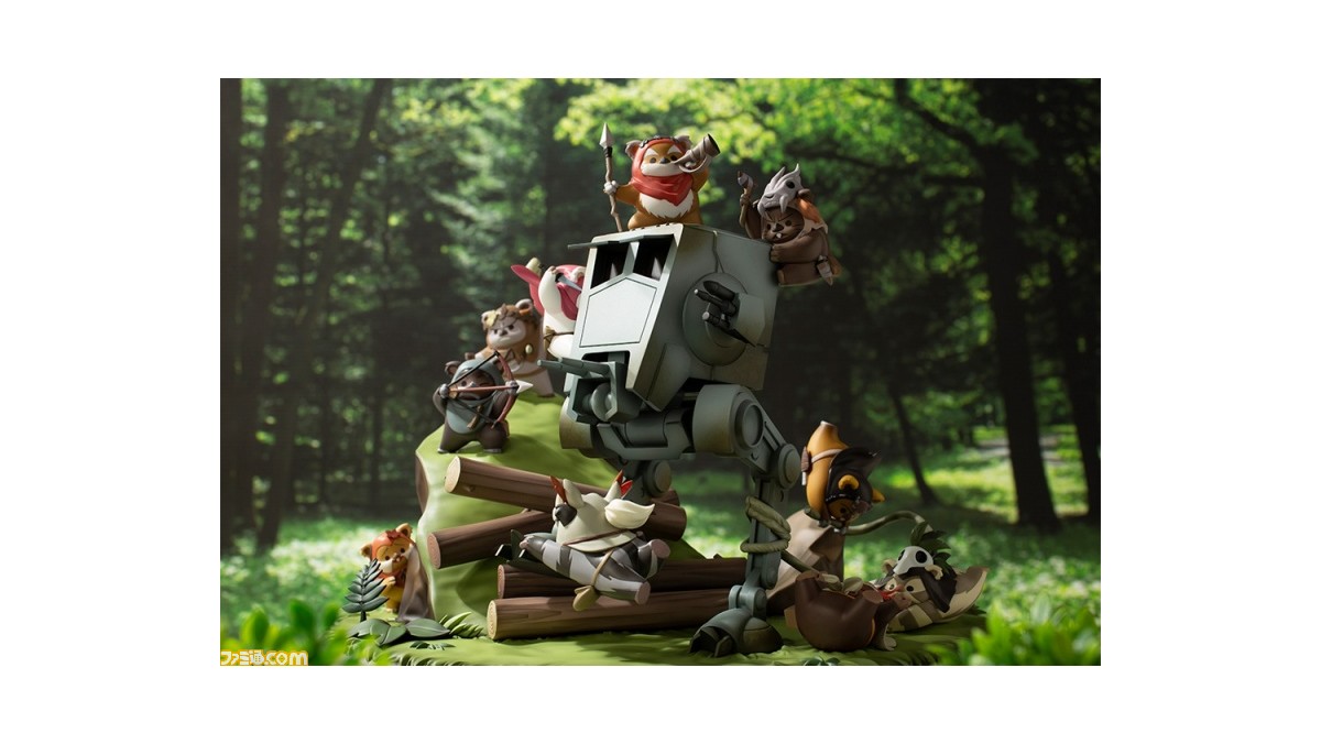 スターウォーズ』可愛らしいジオラマ風フィギュアが登場。Marvel