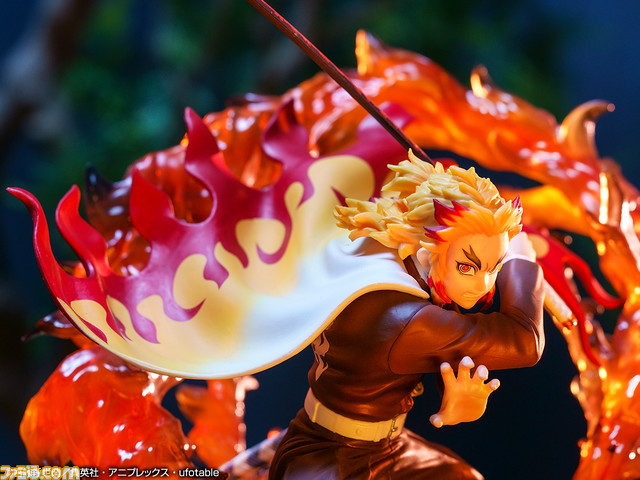 一番くじ『鬼滅の刃 ～黎明に刃を持て～』2次出荷分が本日7/10発売。炭治郎、煉獄、猗窩座フィギュアの躍動感は無限列車編の激闘が脳裏に浮かぶレベル