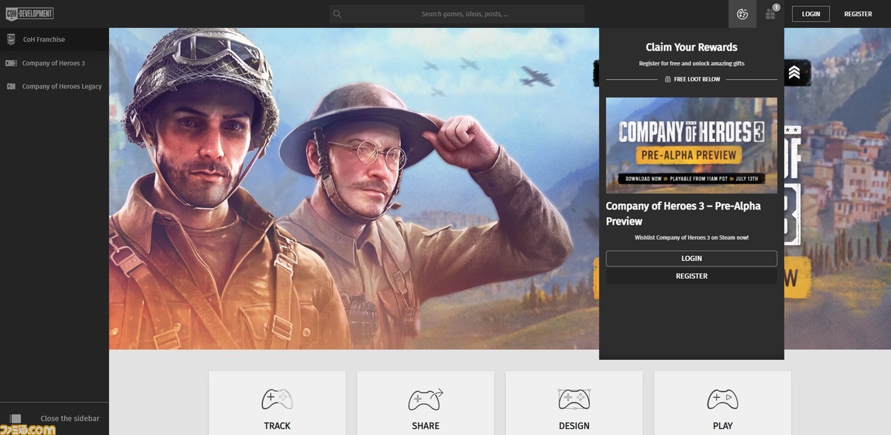 ストラテジーゲームシリーズ最新作 Company Of Heroes 3 が発表 Pc用プレa版デモを提供開始 製品版は日本語にも対応予定 ゲーム エンタメ最新情報のファミ通 Com