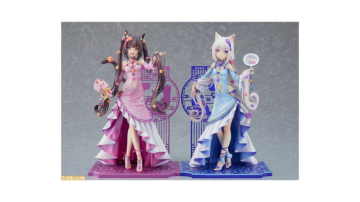 ネコぱら』ショコラとバニラの1/7スケールフィギュアが ネコぱら』ショコラとバニラの1/7スケールフィギュアが