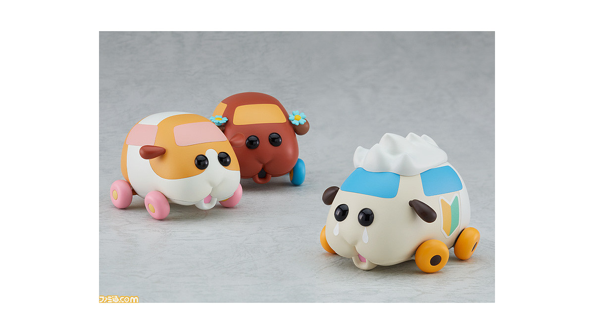 PUI PUI モルカー』よりポテト、アビー、シロモがプラモシリーズ