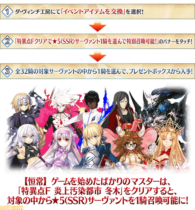 Fgo 6周年配布星5サーヴァントのおすすめと交換方法を紹介 特別召喚21 ゲーム エンタメ最新情報のファミ通 Com