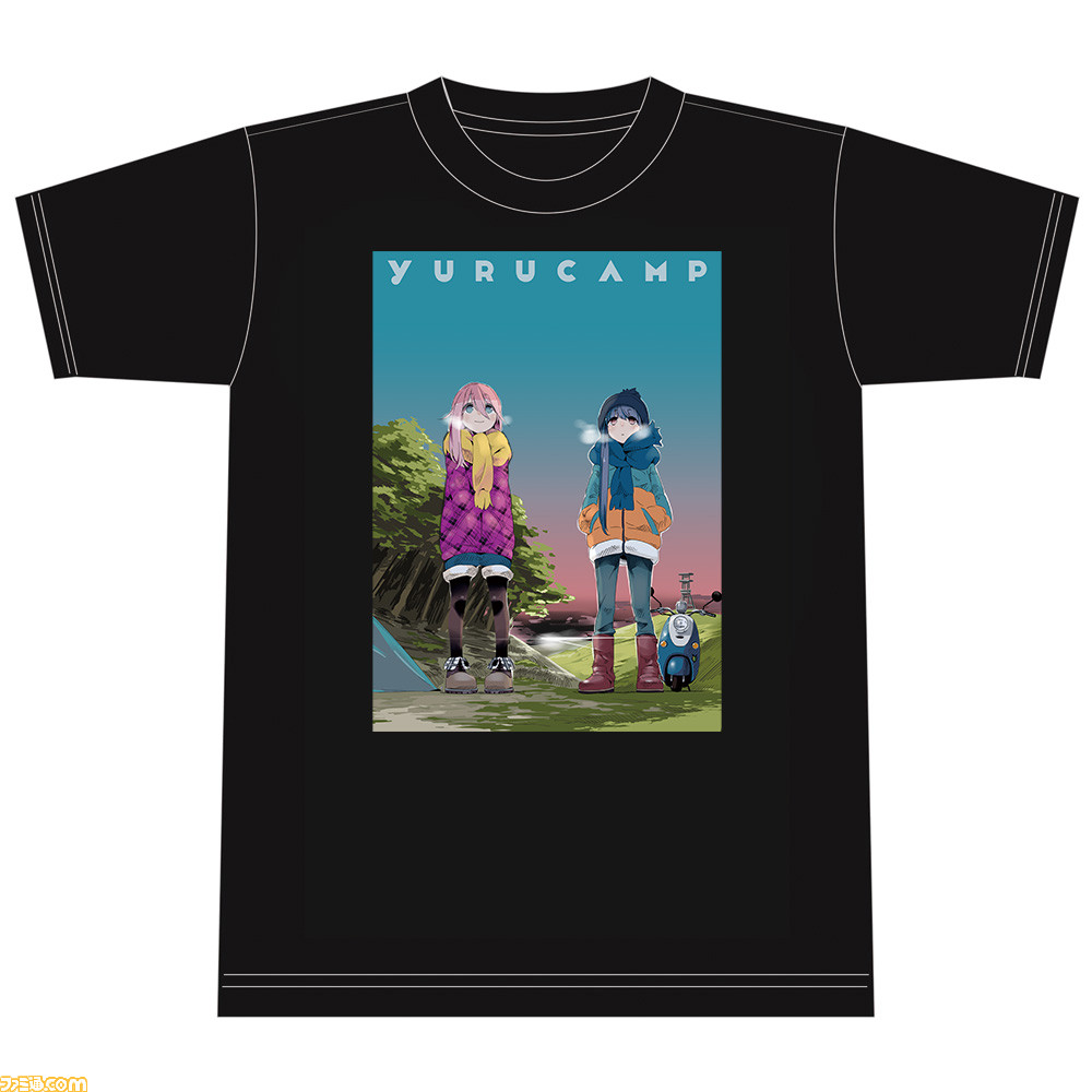 『ゆるキャン△』のアクリルポートレートやTシャツ、クリアファイルが、ECサイト“きゃらON!”にて予約受付中