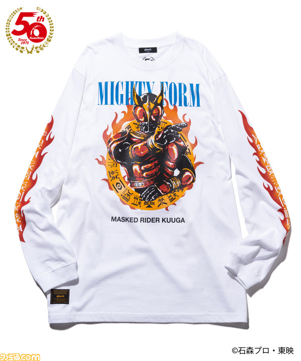 仮面ライダー1号 や 仮面ライダークウガ などがデザインされたtシャツ ロングt フーディが登場 Glamb公式通販サイトほかで予約受付中 ゲーム エンタメ最新情報のファミ通 Com