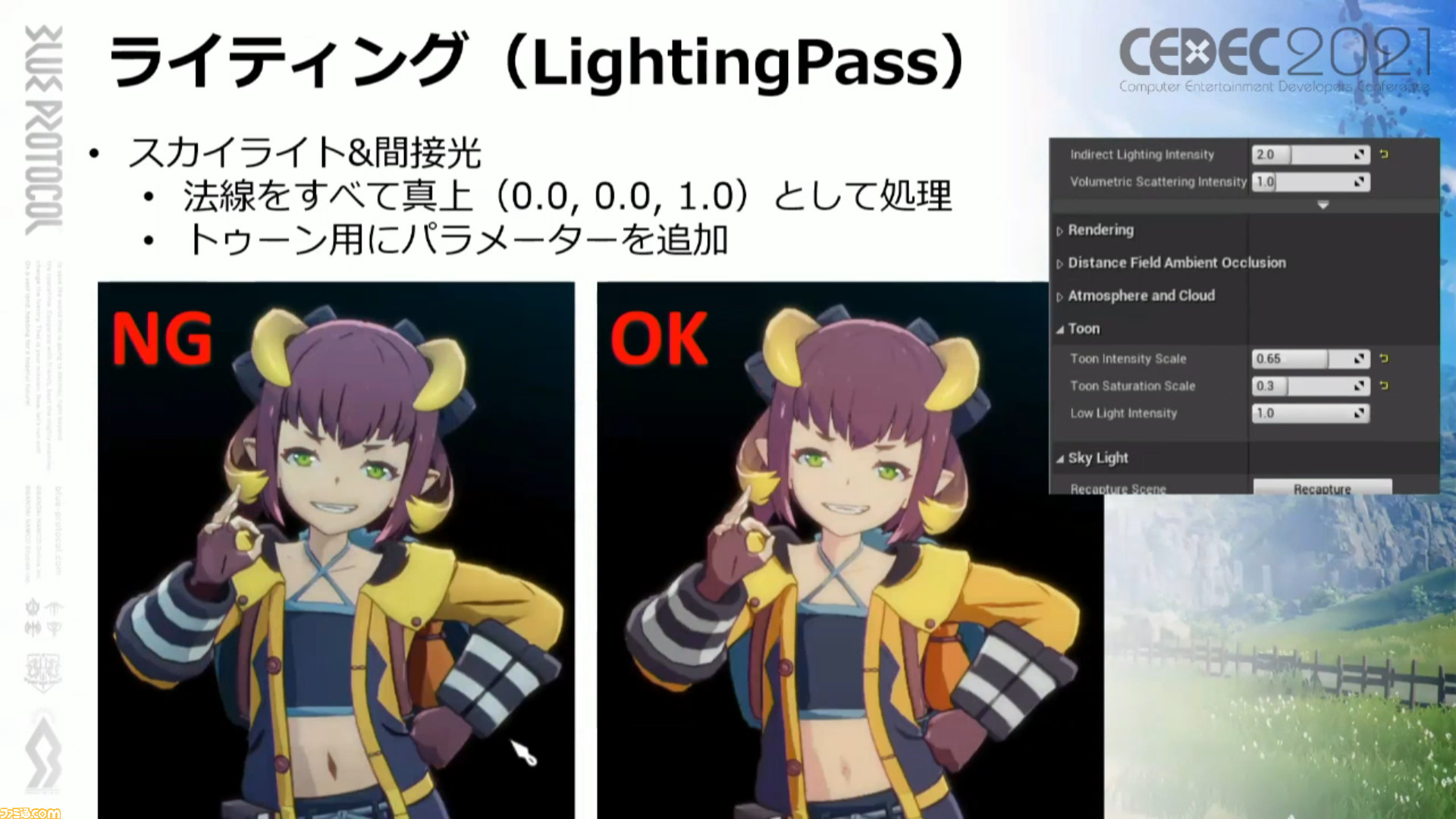 ブループロトコル』アニメ表現はリアル系描画より大変。アニメ表現を実現する多数のプロセスとこだわりを解説【CEDEC2021】 