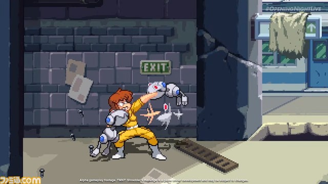 忍者タートルズ『TMNT Shredder’s Revenge』にエイプリルが参戦。マイクを持ちながらタートルズと共闘!【gamescom 2021】