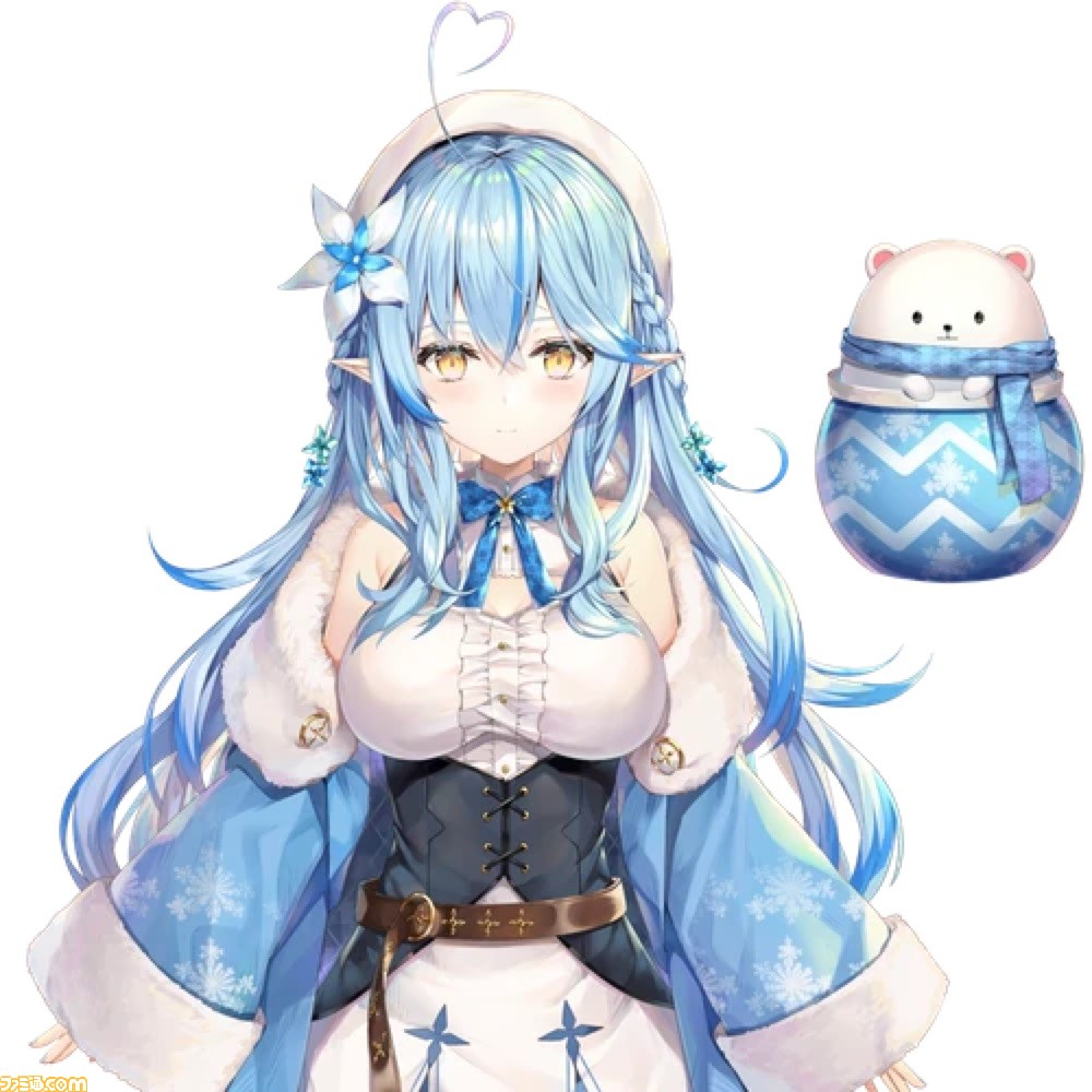 ホロライブ】獅白ぼたん＆雪花ラミィの新衣装お披露目リレー配信