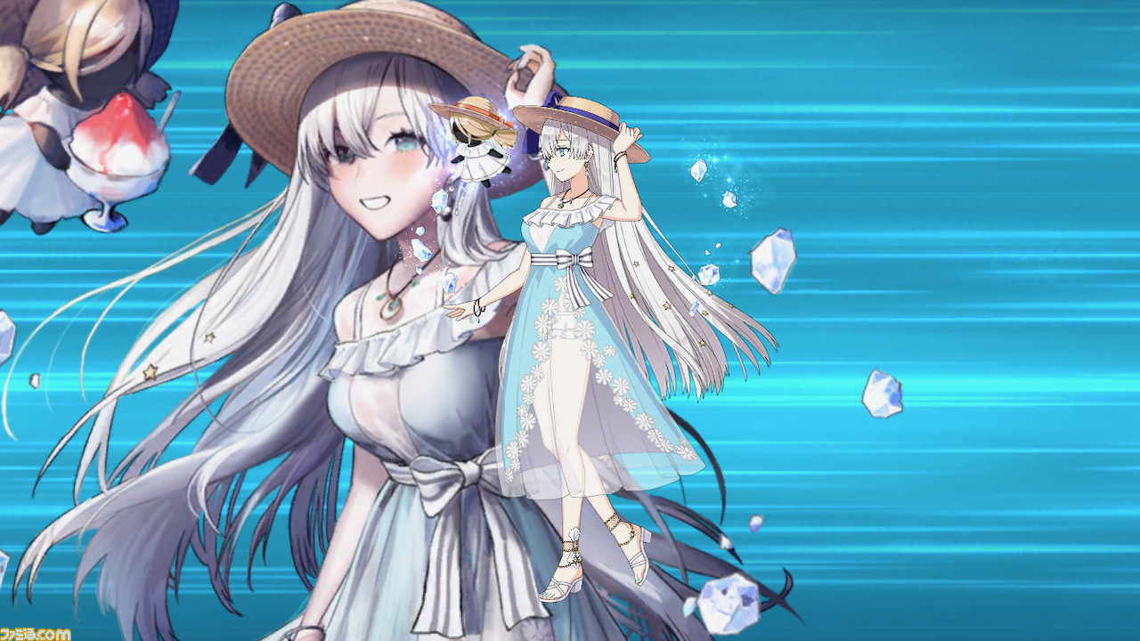 FGO アナスタシア 水着 衣装・ウィッグセット 最終再臨 Amazon.co.jp: [XIN YUE] アナスタシア コスプレ 最終再臨 水着