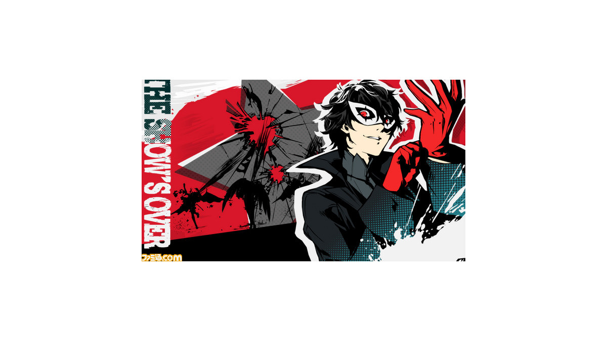 ペルソナ5 プレイマット　心の怪盗団 ペルソナ5 プレイマット 英語版 P5 ロゴ カートン特典 persona5