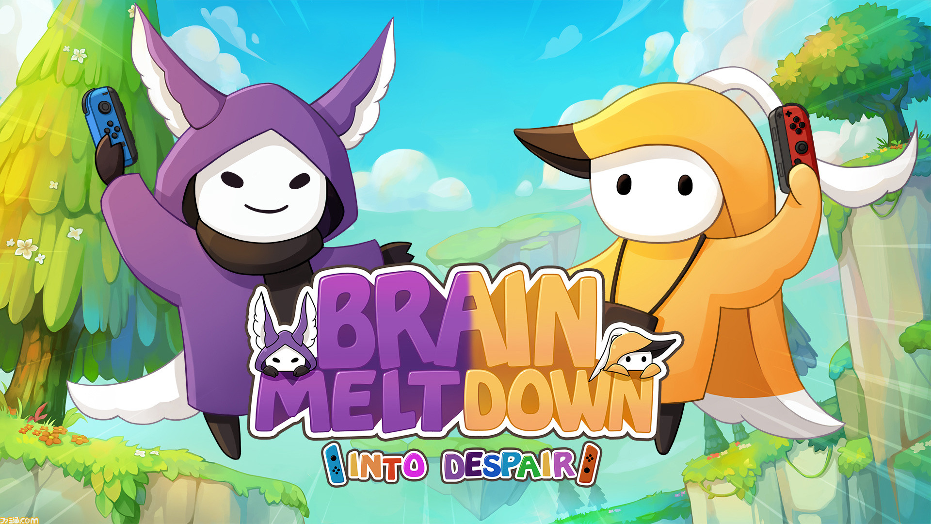 両手で2体のキャラクターを同時に操る横スクロールアクション『Brain