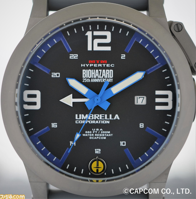 MTM Watchと『バイオハザード』シリーズ25周年のコラボレーションウォッチが登場! 10月15日より予約受付開始