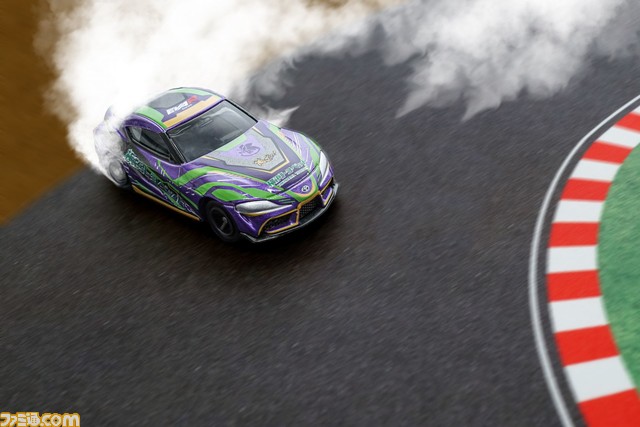 トミカよりエヴァンゲリオンレーシング“エヴァRT初号機 GRスープラ”が登場。9月17日より予約開始