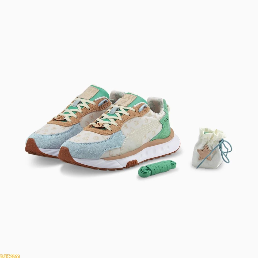 生まれのブランドで PUMA あつまれどうぶつの森スニーカー 23.5センチ