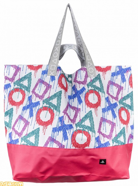 “PlayStation”のバッグシリーズ待望の第二弾が10月8日より発売！ お馴染みの“△◯✕▢”マークをオリジナルの多彩なグラフィックアートデザインに落とし込み