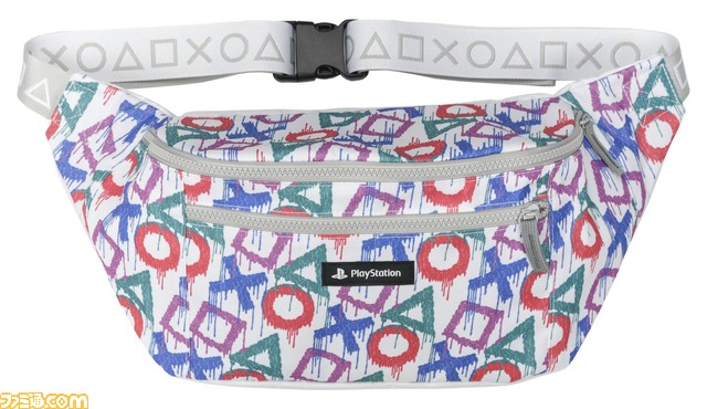 “PlayStation”のバッグシリーズ待望の第二弾が10月8日より発売！ お馴染みの“△◯✕▢”マークをオリジナルの多彩なグラフィックアートデザインに落とし込み