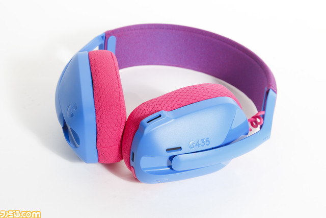 『G435』軽すぎて笑う無線ヘッドセットをロジクールが発表。165g、9350円、マイクブームなしでも通話可能、そしてかわいい