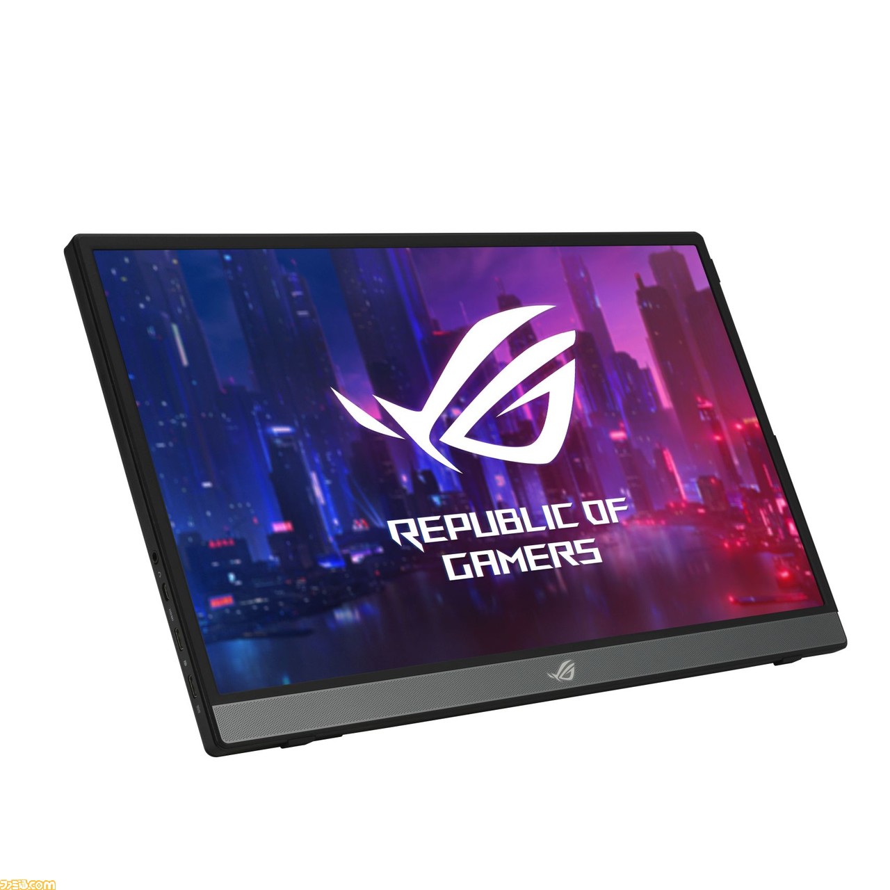 ASUS、ミニLEDバックライト搭載32型、144Hz対応バッテリー内蔵モバイル 