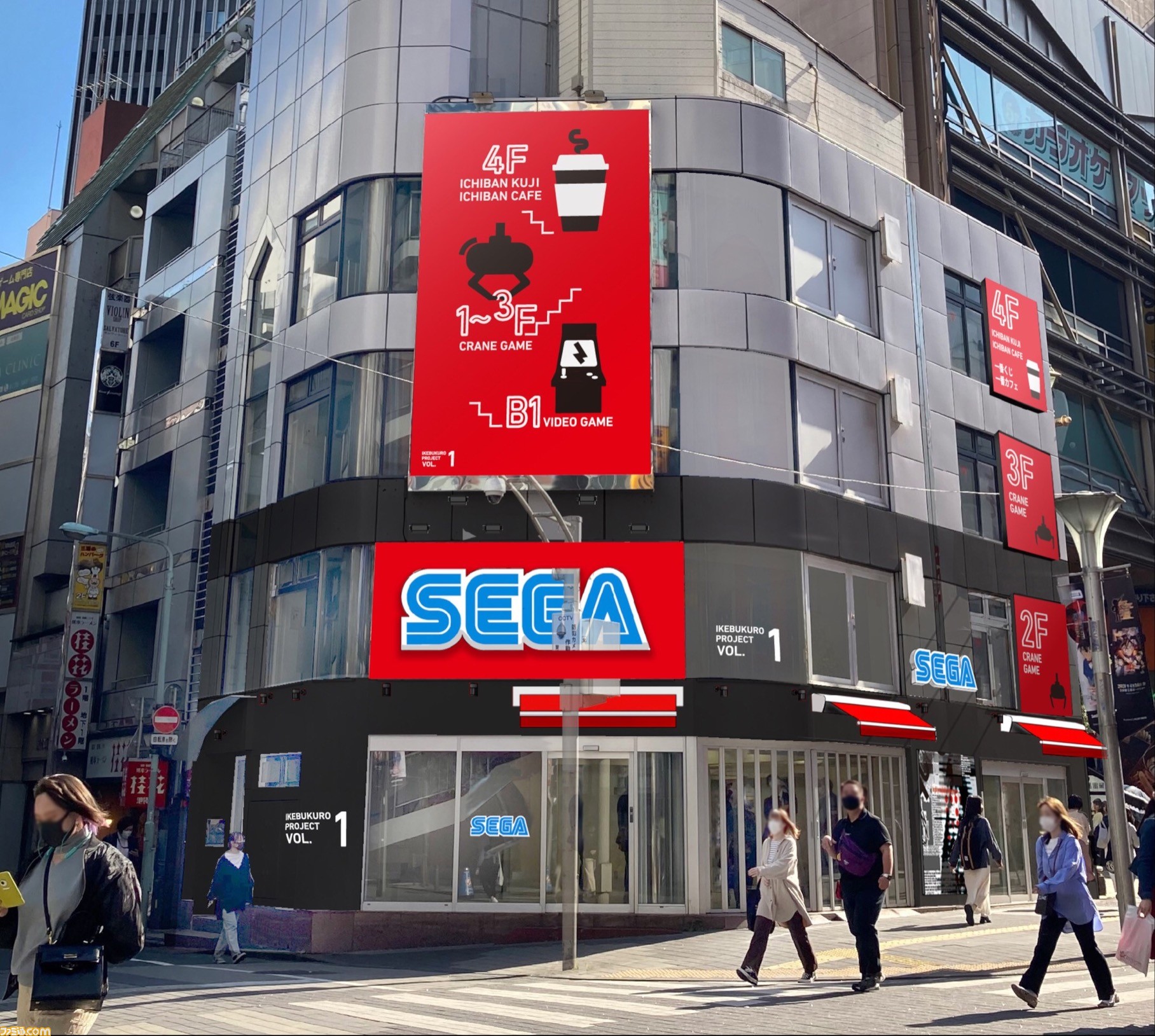 セガ池袋 が10月22日にグランドオープン ファンに惜しまれながら閉店した セガ池袋gigo の向かいのビルに出店 ゲーム エンタメ最新情報のファミ通 Com