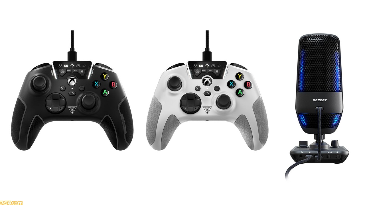 Xbox向け有線コントローラー“Recon Controller”、ストリーミングマイク 