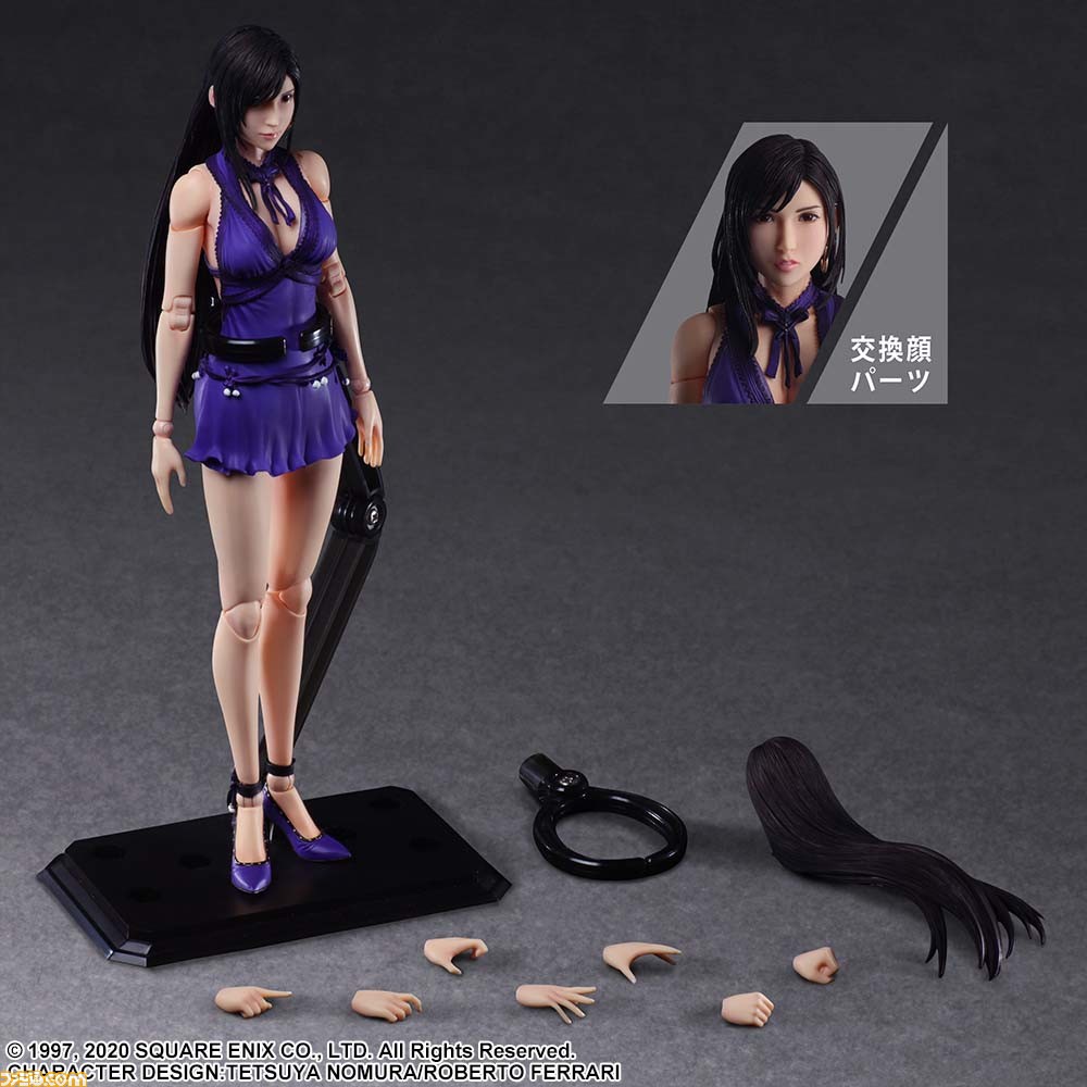 FF7 リメイク』作中で身にまとったドレス姿のティファが“PLAY