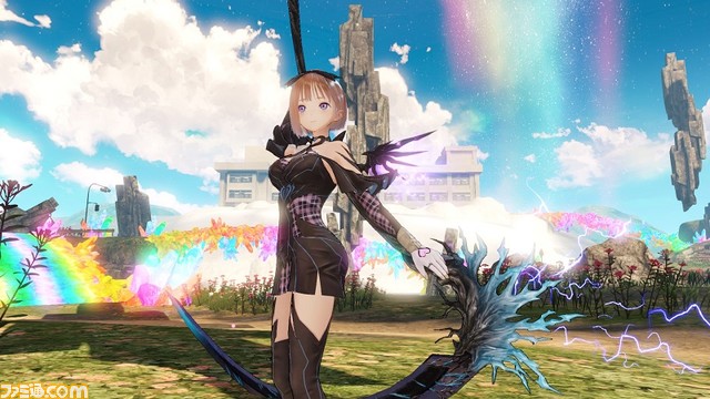 『ブルーリフレクション TIE/帝』無料アップデート情報が公開。『ソフィーのアトリエ2』との早期購入連動特典にソフィーの通常衣装をモチーフにした愛央の衣装