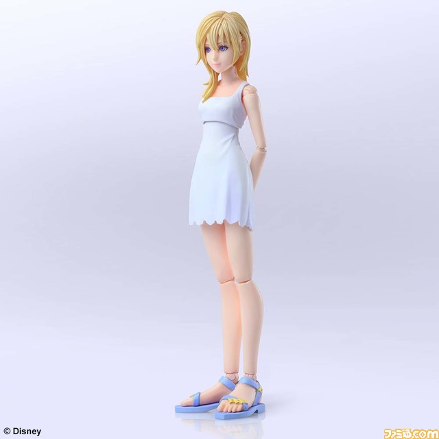 『キングダム ハーツIII』ナミネがアクションフィギュアブリングアーツになって登場! 白いワンピースに神秘的な雰囲気を表現