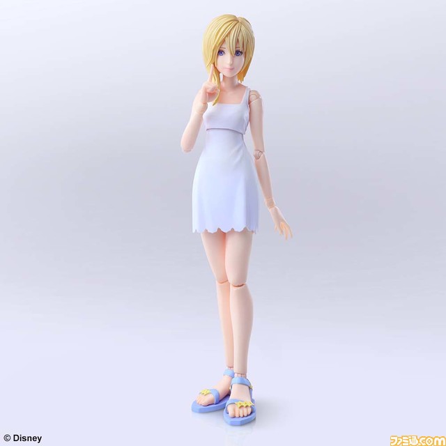 キングダム ハーツiii ナミネがアクションフィギュア Bring Arts で登場 白いワンピースに神秘的な雰囲気を表現 ゲーム エンタメ最新情報のファミ通 Com
