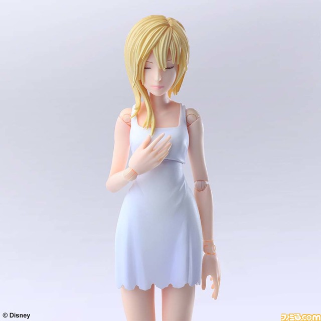 『キングダム ハーツIII』ナミネがアクションフィギュアブリングアーツになって登場! 白いワンピースに神秘的な雰囲気を表現
