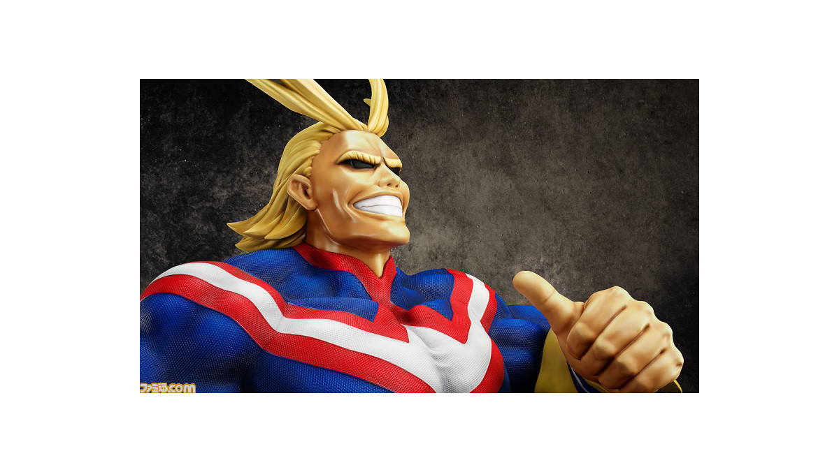 アニメ ヒロアカ より オールマイト1 1胸像フィギュア が登場 全高約150cm 全幅約130cmの特大サイズで ボリュームのある筋肉や力強い拳をリアルに再現 ゲーム エンタメ最新情報のファミ通 Com アニメ ヒロアカ より オールマイト1 1胸像フィギュア が登場 全高約150cm 全幅約130cmの特大サイズで ボリュームのある筋肉や力強い拳をリアルに再現 ゲーム エンタメ最新情報のファミ通 Com