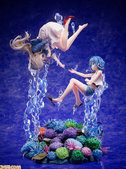 アニメ『白い砂のアクアトープ』より、“海咲野くくる＆宮沢風花 1/7スケールフィギュアセット”が発売。本日10月22日より予約開始
