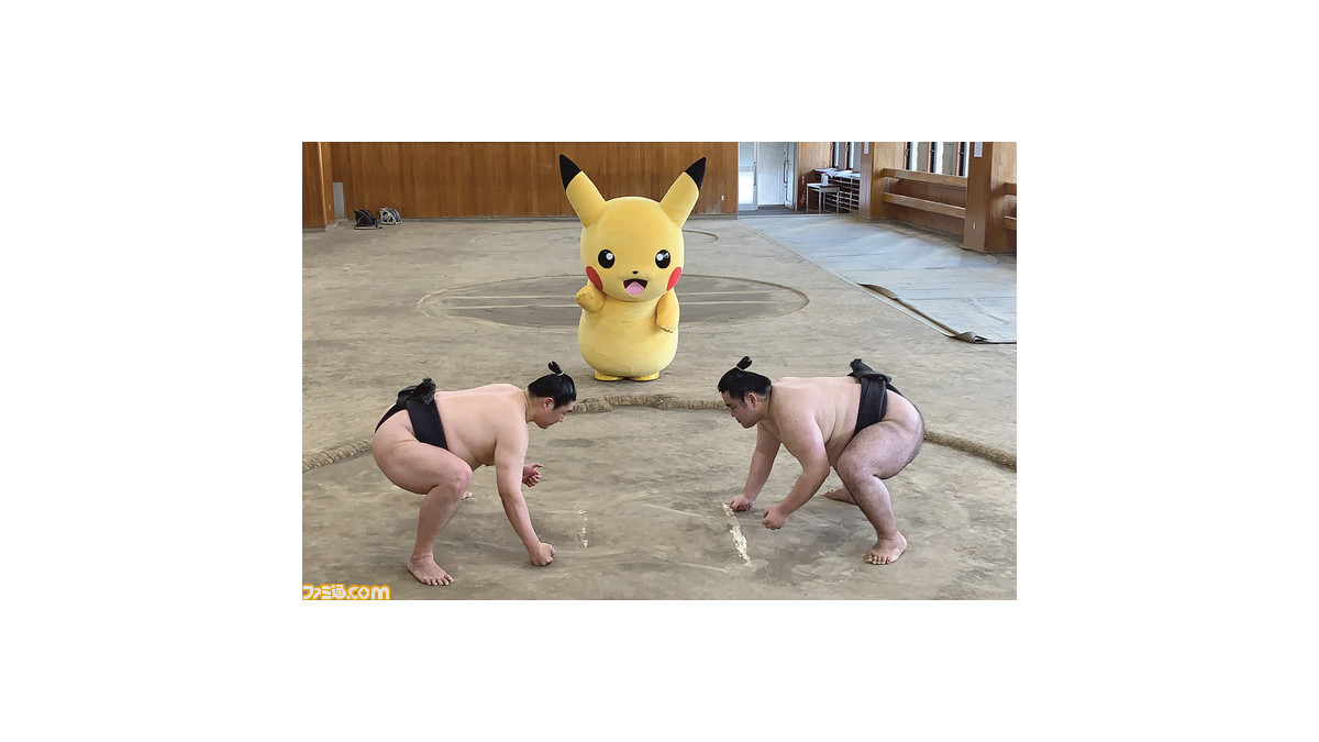ポケモン と相撲がコラボ ポケモンオリジナルデザインの化粧まわしや行司装束が大相撲本場所に登場する ゲーム エンタメ最新情報のファミ通 Com