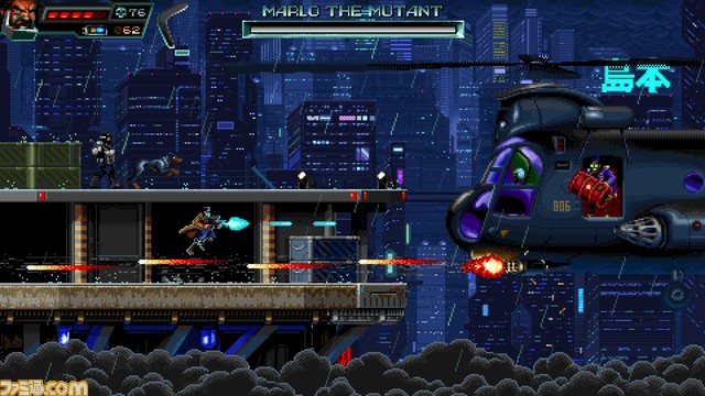 Switch/PS4『Huntdown』パッケージ版が発売! 賞金稼ぎとなって腐敗した未来都市を駆け回り、悪党たちを退治する豪快なアクションゲーム