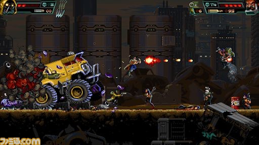 Switch/PS4『Huntdown』パッケージ版が発売! 賞金稼ぎとなって腐敗した未来都市を駆け回り、悪党たちを退治する豪快なアクションゲーム