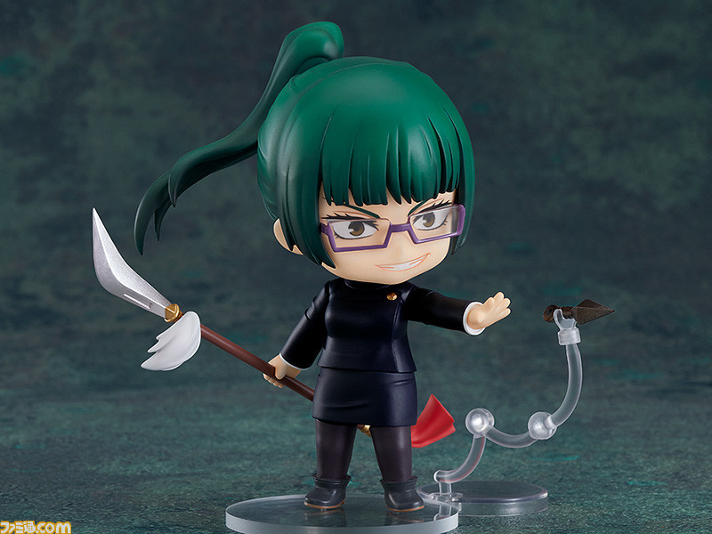 呪術廻戦』禪院真希のねんどろいどが予約スタート。オプションパーツには呪具“大刀”、“暗器”、“游雲”のほか、特技の空き缶つぶしを再現した“潰れた空き缶”が付属  | ゲーム・エンタメ最新情報のファミ通.com