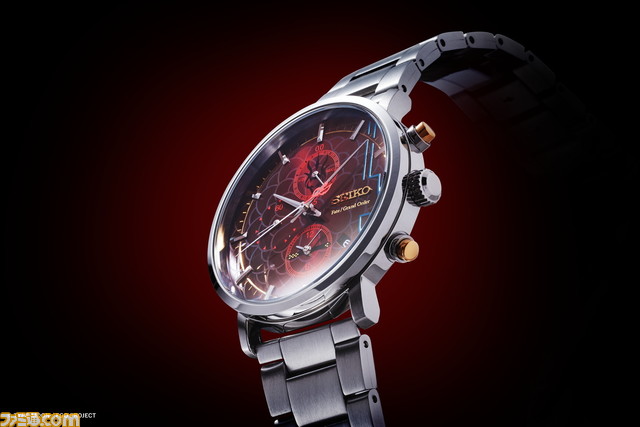 【FGO】SEIKOコラボウォッチ“セイバー/千子村正”モデル登場。盤面には彼の身体を走る魔術回路をレイアウト