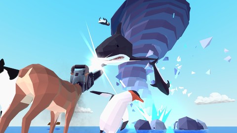 『ごく普通の鹿のゲーム DEEEER Simulator』Steam版のフルリリース日が1日前倒しの11月24日8時に決定。ついにラスボスと対峙する!?