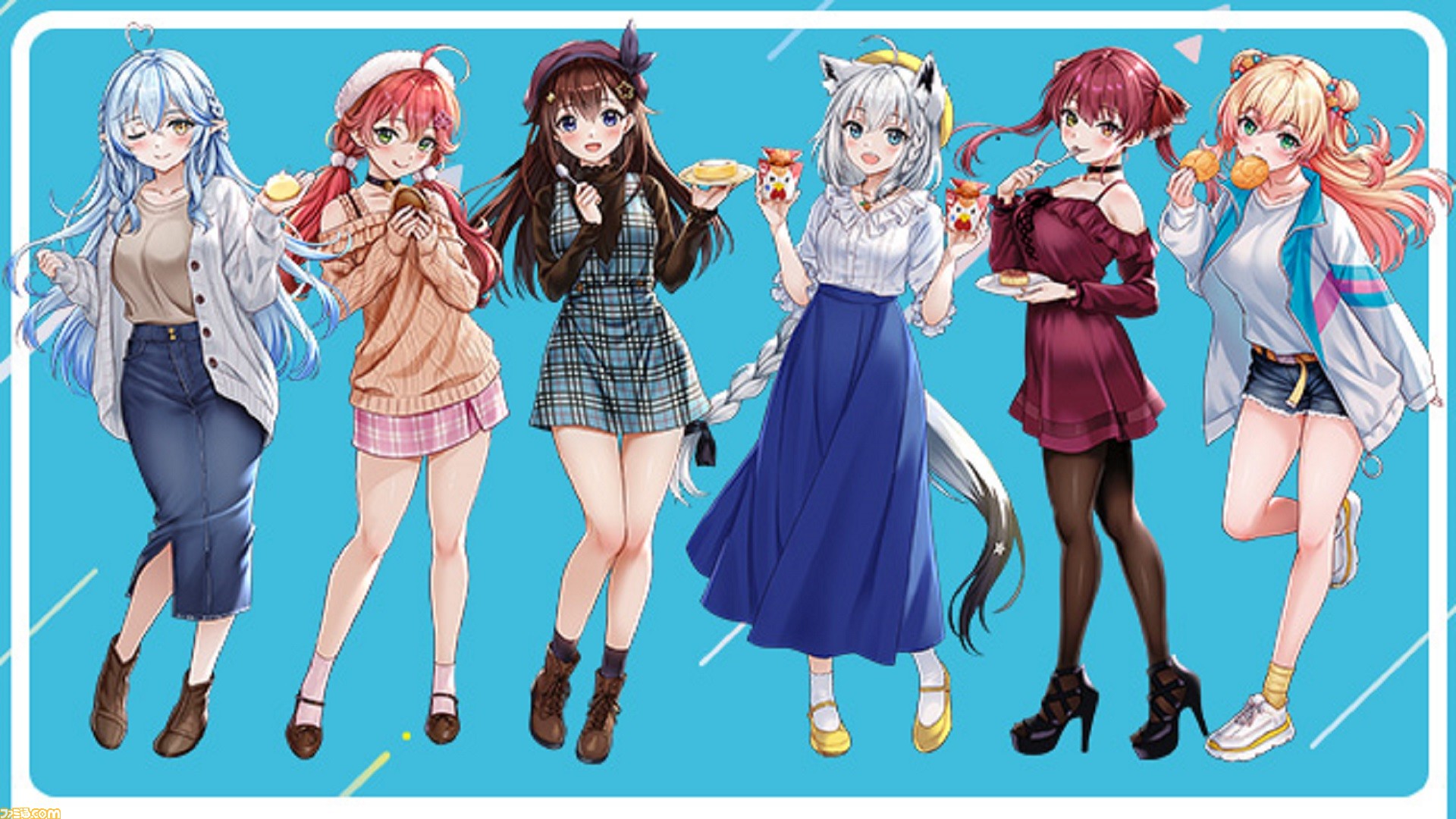 ホロライブ ローソンキャンペーンが12月7日より開催決定 数量限定でクリアファイルの配布やオリジナル商品が販売 ゲーム エンタメ最新情報のファミ通 Com