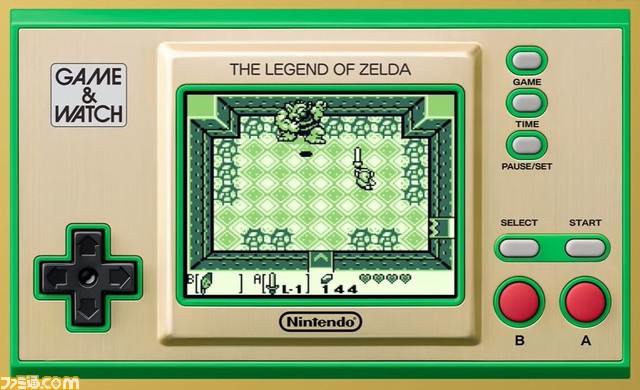 『ゲーム＆ウオッチ ゼルダの伝説』が明日（11月12日）より発売。『ゼルダの伝説』や『リンクの冒険』など計4つのゲームが収録