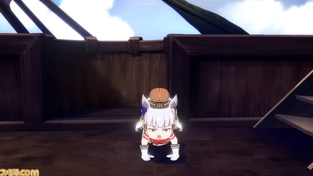 『ウマ娘』ゴールドシップが『グラブルVS』のロビーアバターとして登場決定。1着のポーズもできる