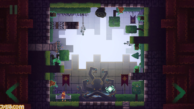 重力を使いこなして謎を解いていくパズルゲーム『テトラゴン』が配信。頭を使う独創的なギミックが満載