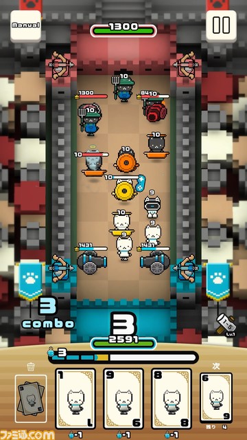 『にゃんバーカード Wars』アップデートを実施。新たなステージ・ネコユニット・レリックが追加