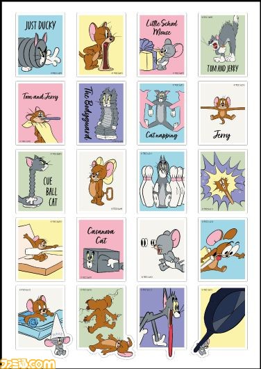 『トムとジェリー』アニメの中のへんてこ姿のトムとジェリーが立体化！ フィギュア、ぬいぐるみマスコットなどが当たるくじが11月27日より発売