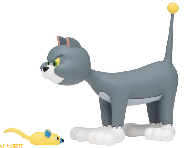 『トムとジェリー』アニメの中のへんてこ姿のトムとジェリーが立体化！ フィギュア、ぬいぐるみマスコットなどが当たるくじが11月27日より発売